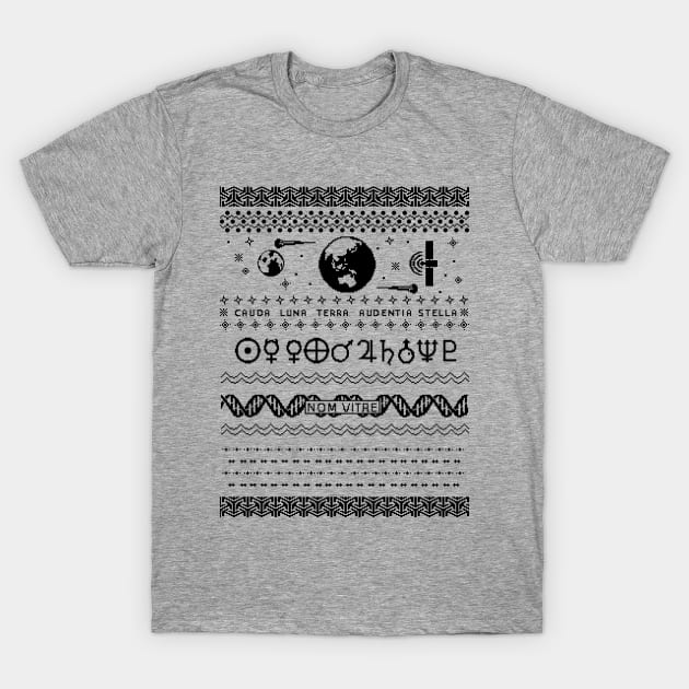 christmas on planet T-Shirt by kangkoeng
